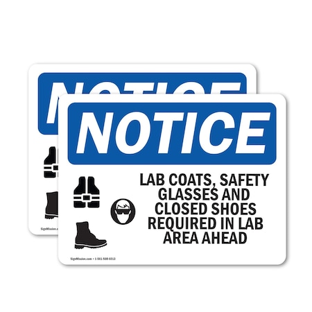 Signmission 3.5 in Height, 5 in Width, Vinyl Decal, Rectangle OS-2PACK-NS-D-35-L-13913